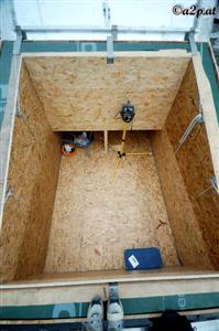 Der komplette Innenausbau aus Holz