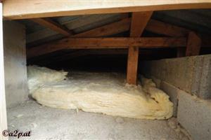 Dämmung des Dachbodens