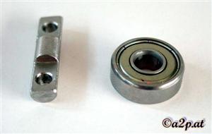 Wellen für die Kugellager